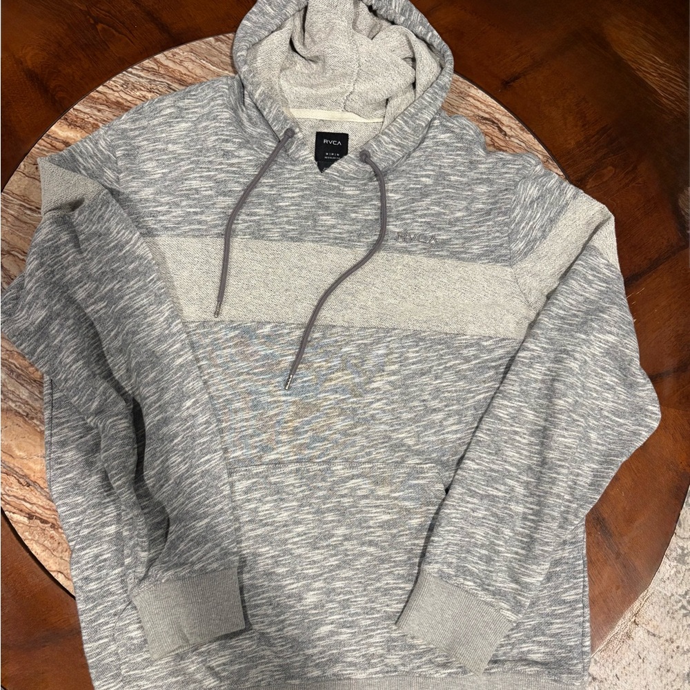 RVCA Heathered Gray Men's Hoodie